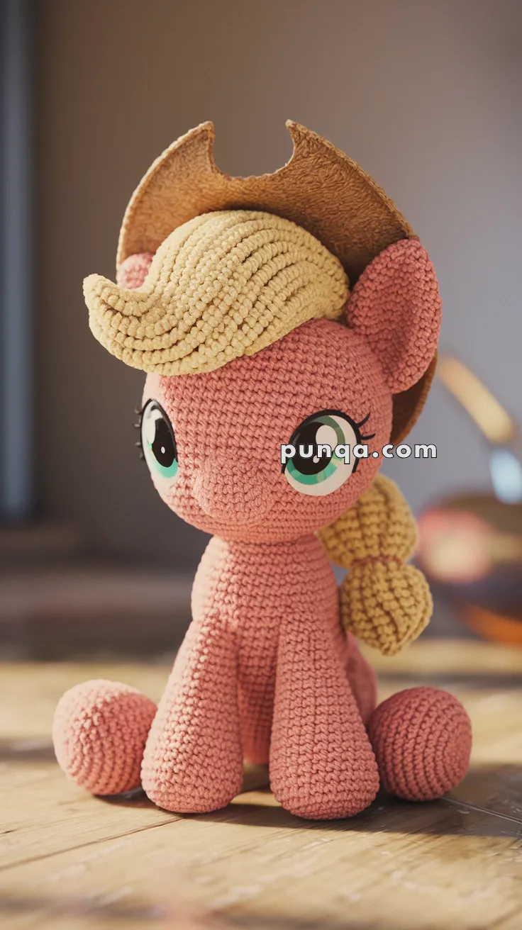Amigurumi Applejack – FREE Crochet Pattern
