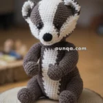 Amigurumi Badger Baby – FREE Crochet Pattern