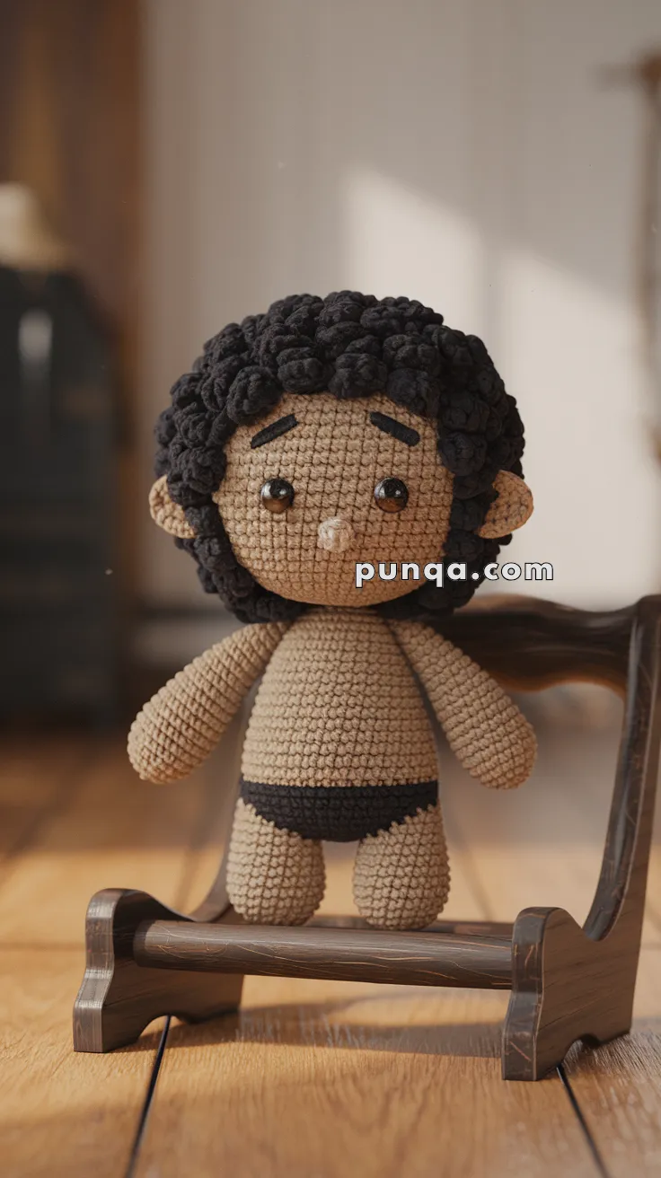 Amigurumi Black Adam – FREE Crochet Pattern