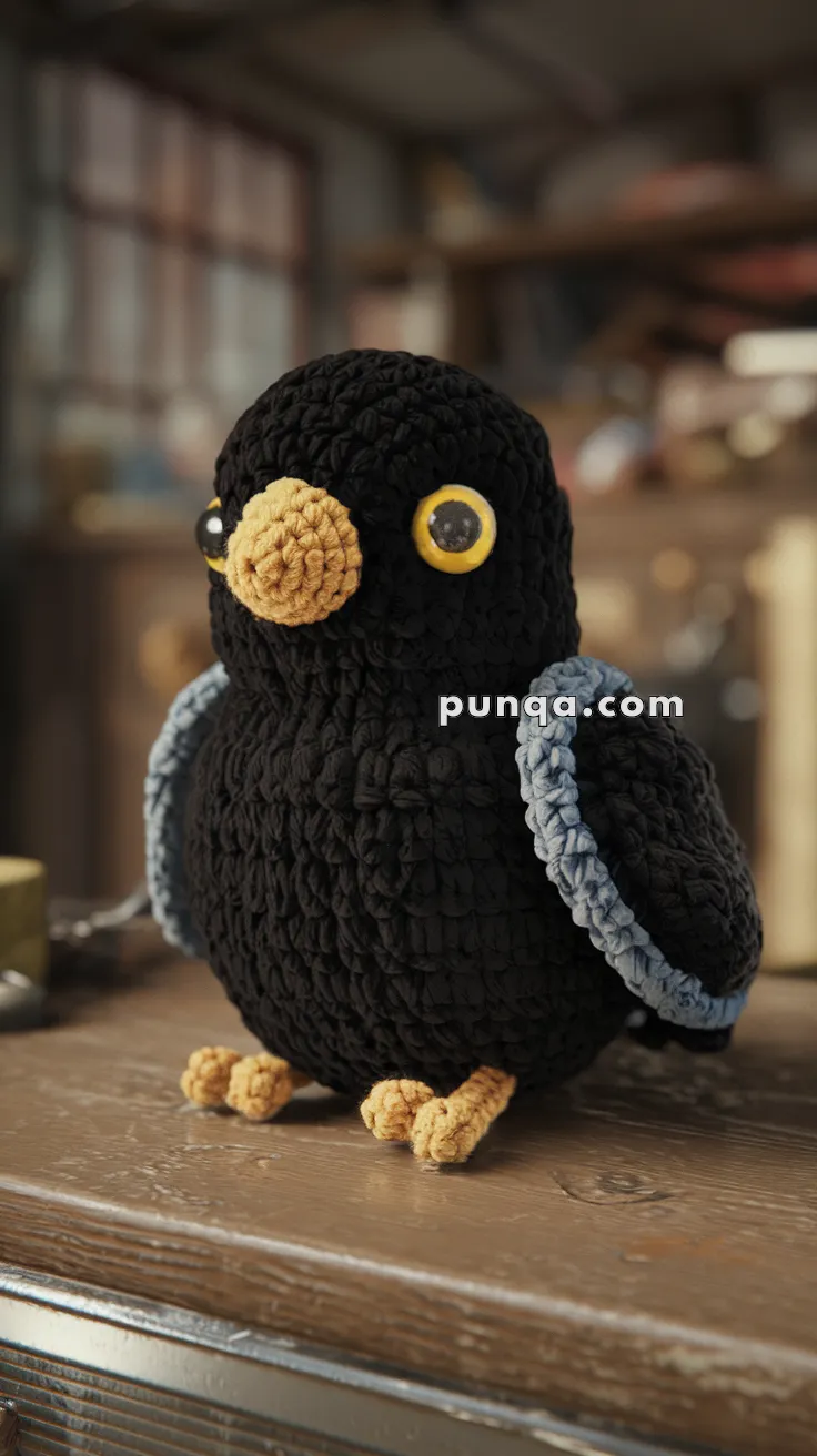 Amigurumi Black Canary – FREE Crochet Pattern