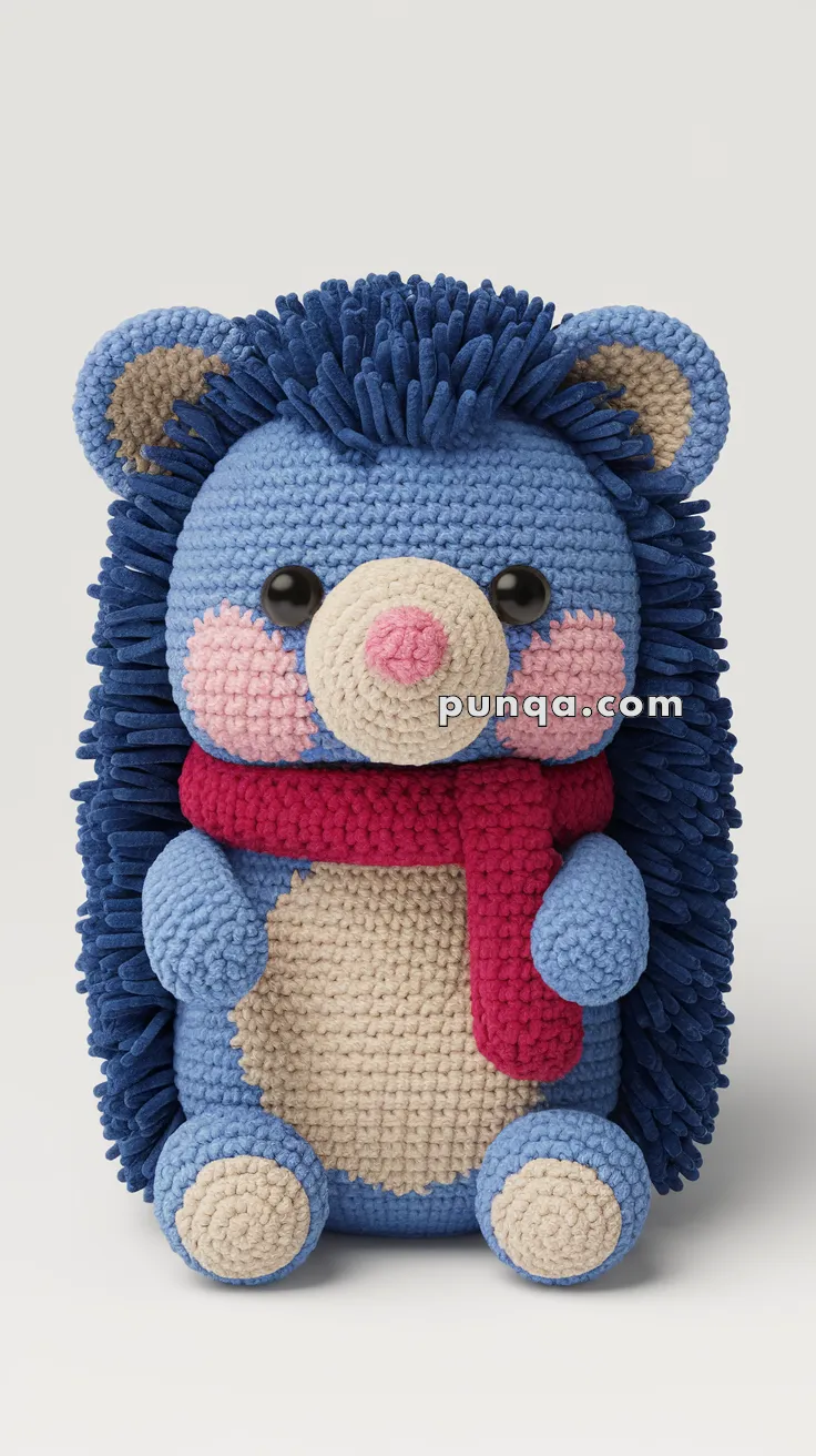 Amigurumi Bluey The Hedgehog- FREE Crochet Pattern