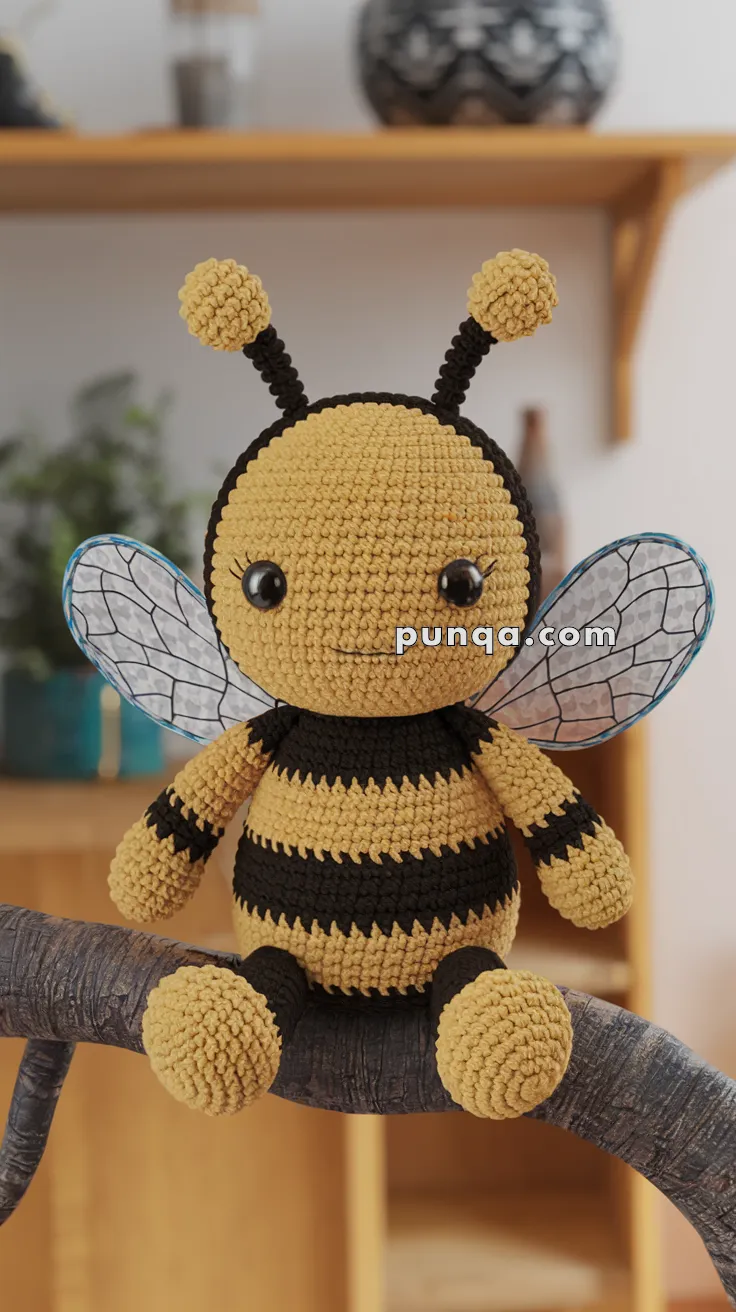 Amigurumi Bumblebee – FREE Crochet Pattern