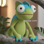 Amigurumi Chameleon – FREE Crochet Pattern