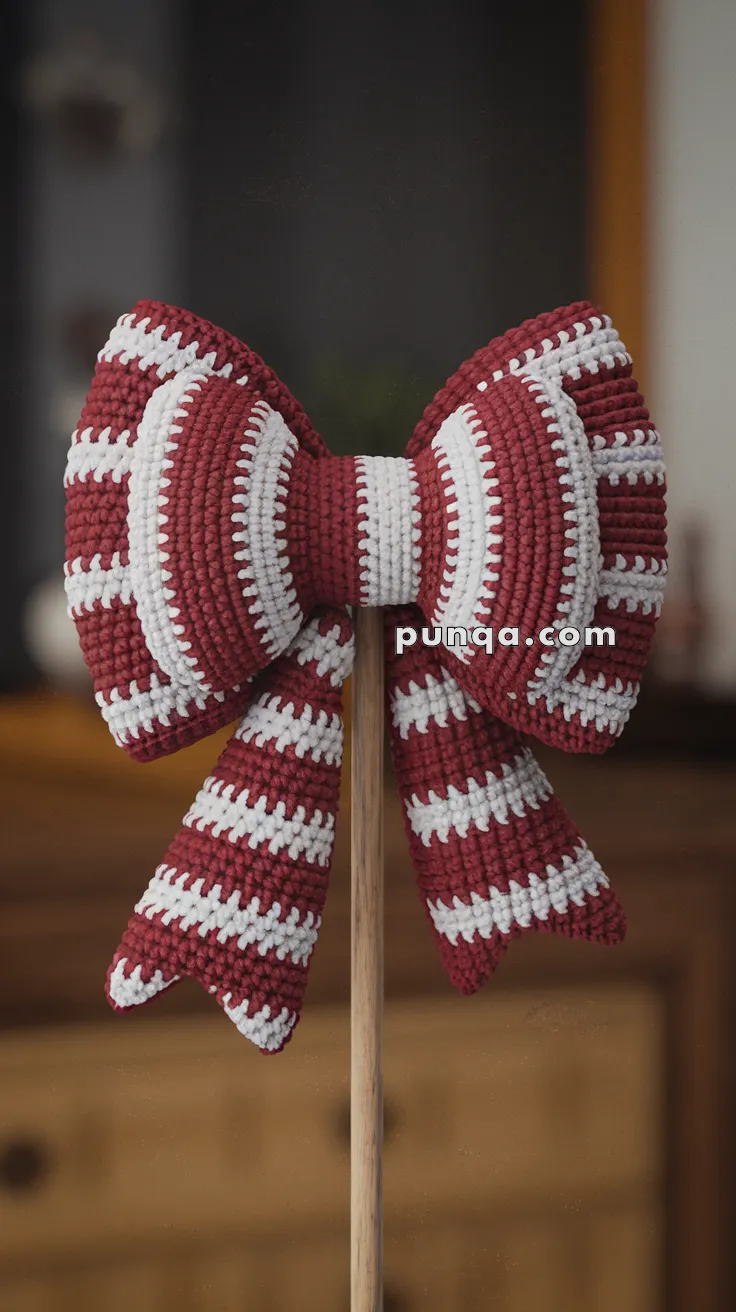 Amigurumi Christmas Bow – FREE Crochet Pattern