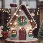 Amigurumi Christmas Cottage – FREE Crochet Pattern