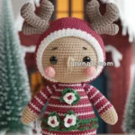 Amigurumi Reindeer Girl – FREE Crochet Pattern