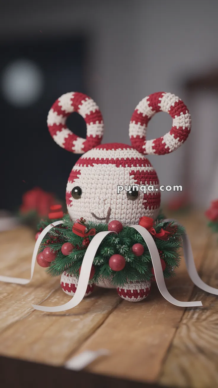 Amigurumi Christmas Wreath – FREE Crochet Pattern