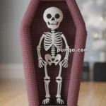Amigurumi Coffin with Skeleton – FREE Crochet Pattern
