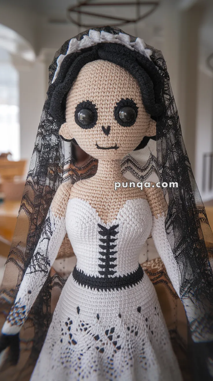 Amigurumi The Corpse Bride – FREE Crochet Pattern