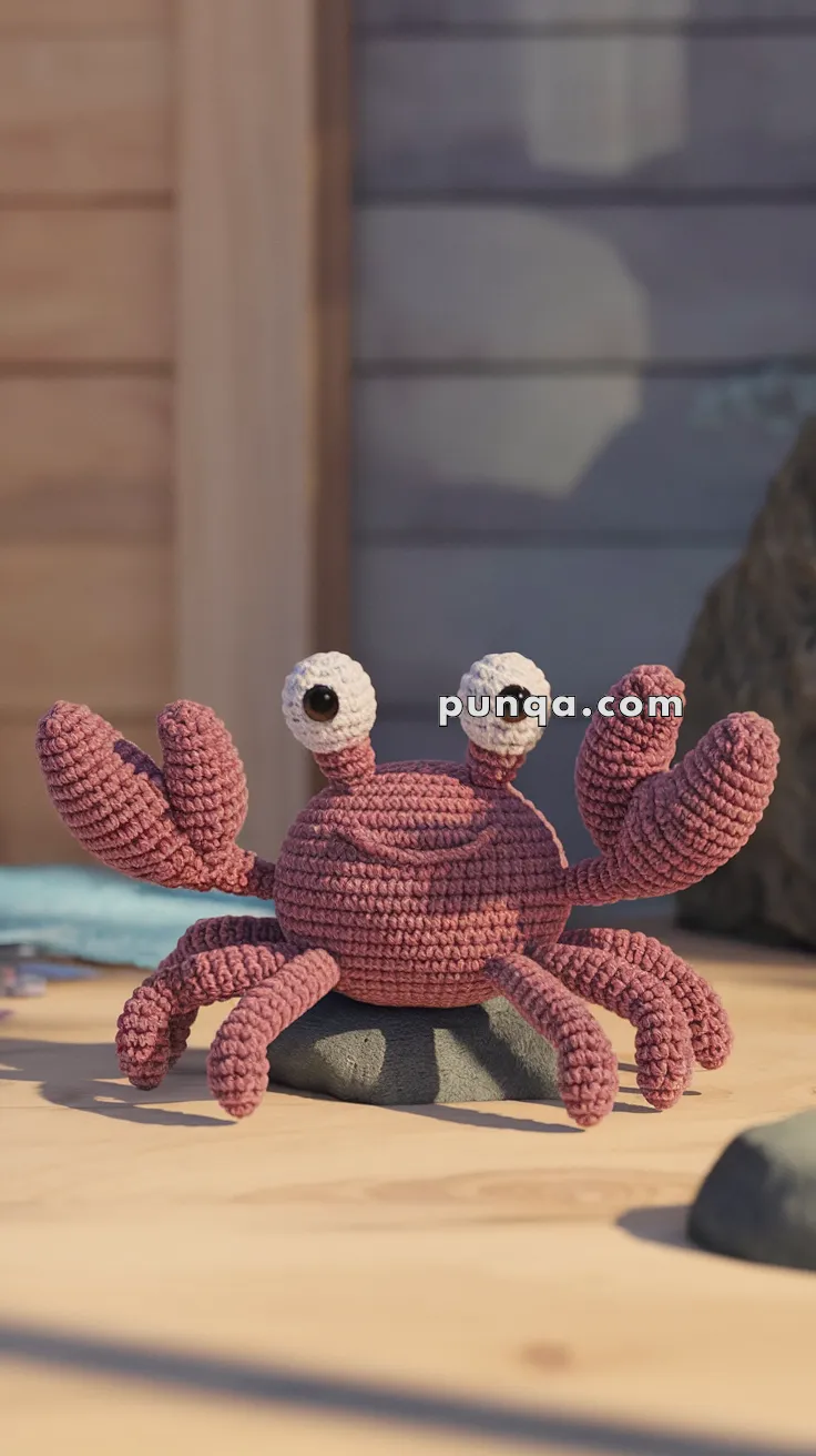 Amigurumi Crab Baby – FREE Crochet Pattern