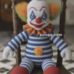 Amigurumi Creepy Clown – FREE Crochet Pattern