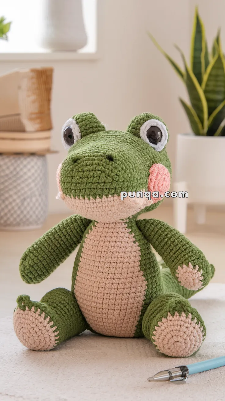 Amigurumi Crocodile Baby – FREE Crochet Pattern