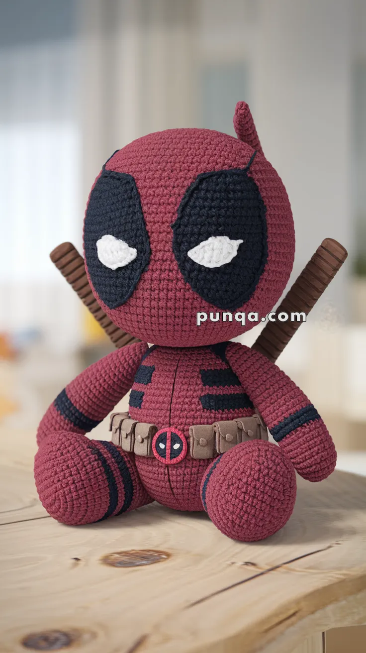 Amigurumi Deadpool – FREE Crochet Pattern