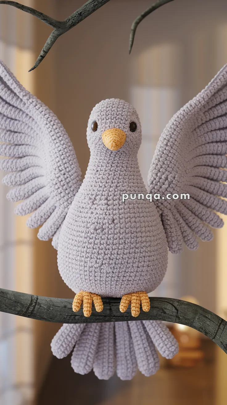Amigurumi Dove – FREE Crochet Pattern