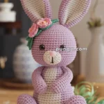 Amigurumi Easter Bunny With Floral Accents – FREE Crochet Pattern