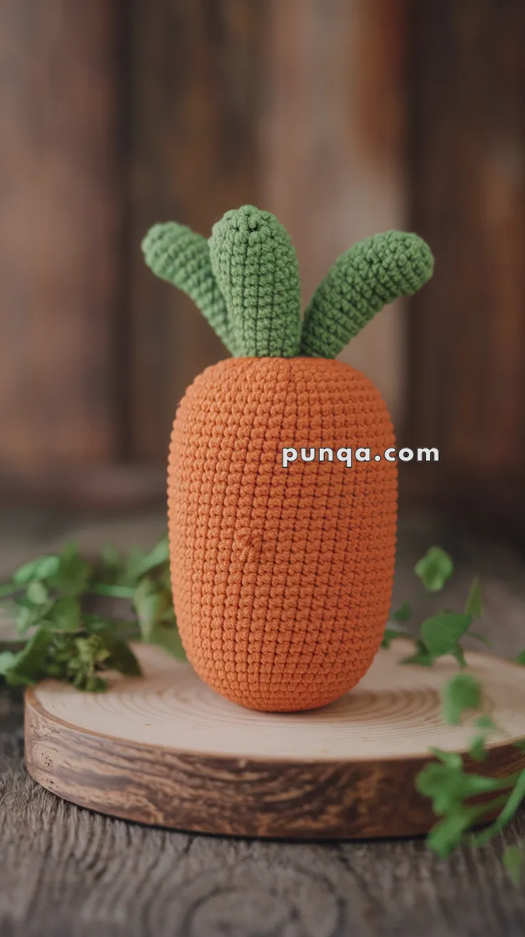 Amigurumi Easter Carrot – FREE Crochet Pattern