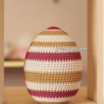 Amigurumi Easter Egg With Stripes – FREE Crochet Pattern