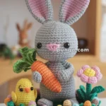 Amigurumi Easter Garden Scene – FREE Crochet Pattern