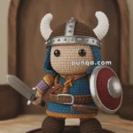 Amigurumi Finn The Viking – FREE Crochet Pattern