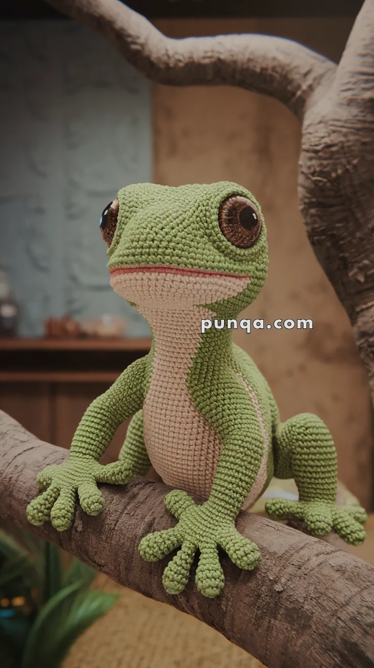 Amigurumi Gecko Baby – FREE Crochet Pattern