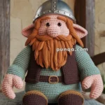 Amigurumi Gimli – FREE Crochet Pattern