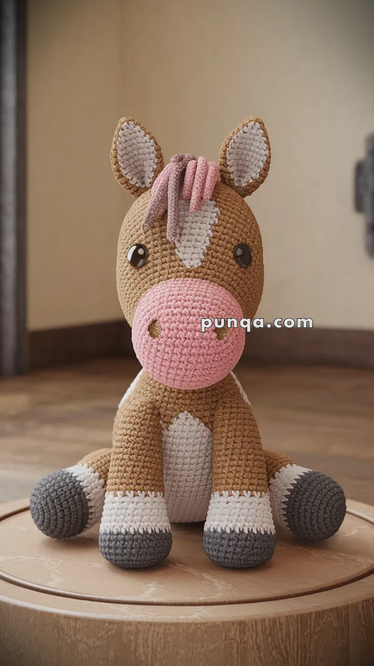 Amigurumi Horse – FREE Crochet Pattern