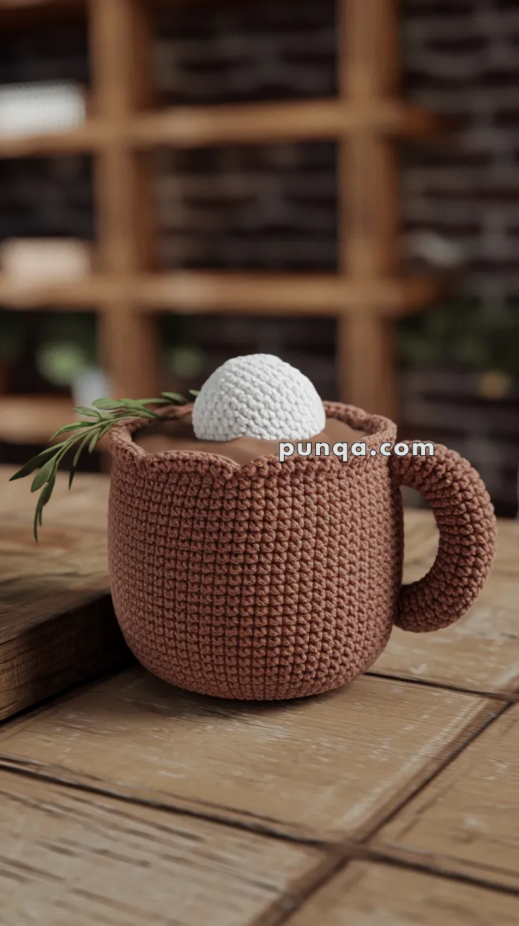 Amigurumi Hot Cocoa Mug – FREE Crochet Pattern