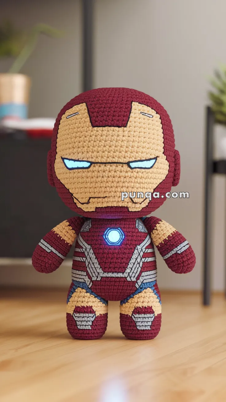 Amigurumi Iron Man – FREE Crochet Pattern