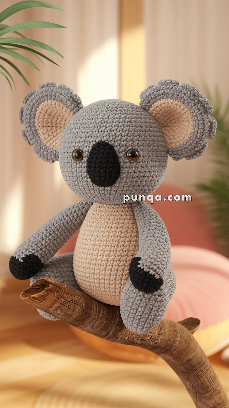 Amigurumi Koala Bear – FREE Crochet Pattern