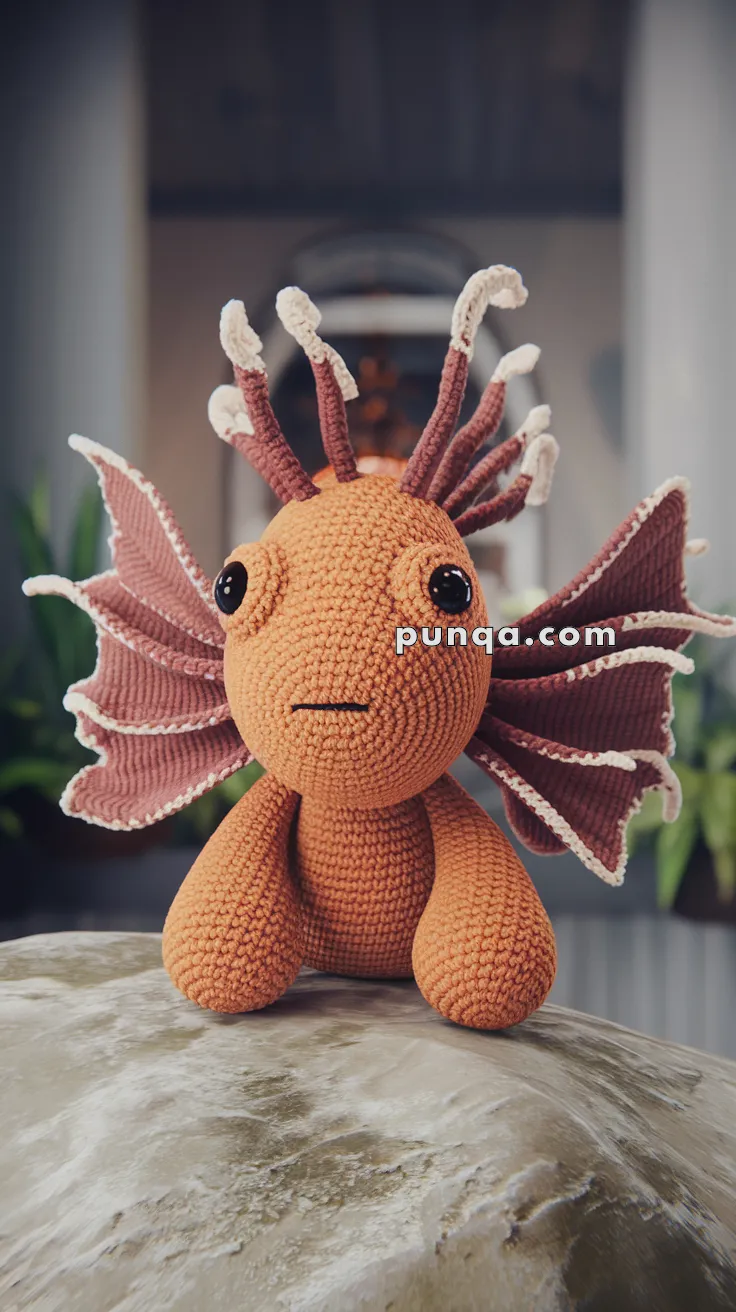 Amigurumi Lionfish – FREE Crochet Pattern