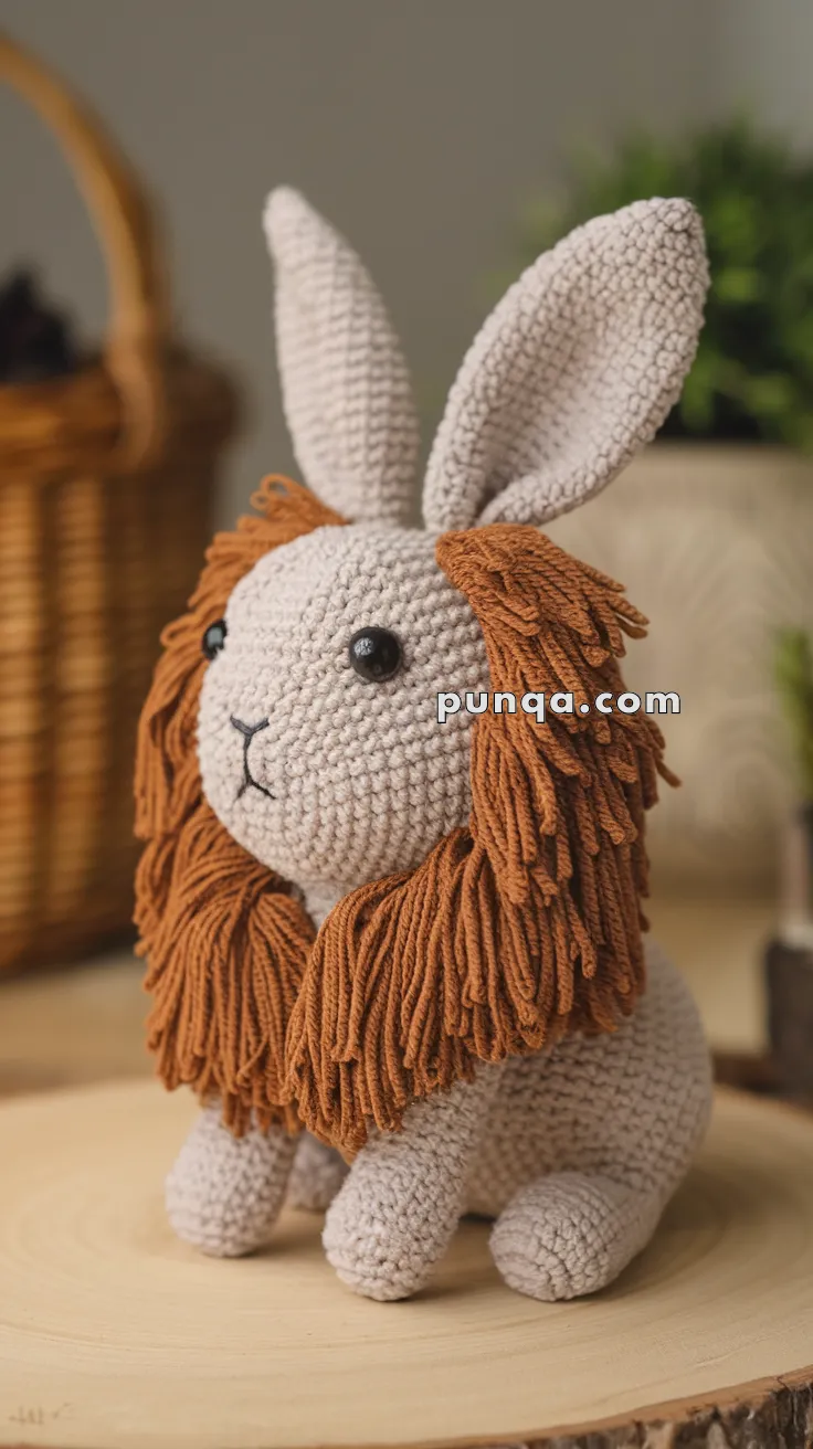 Amigurumi Lionhead Rabbit – FREE Crochet Pattern