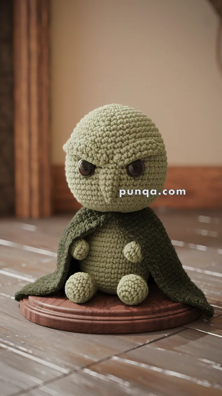 Amigurumi Lord Voldemort – FREE Crochet Pattern