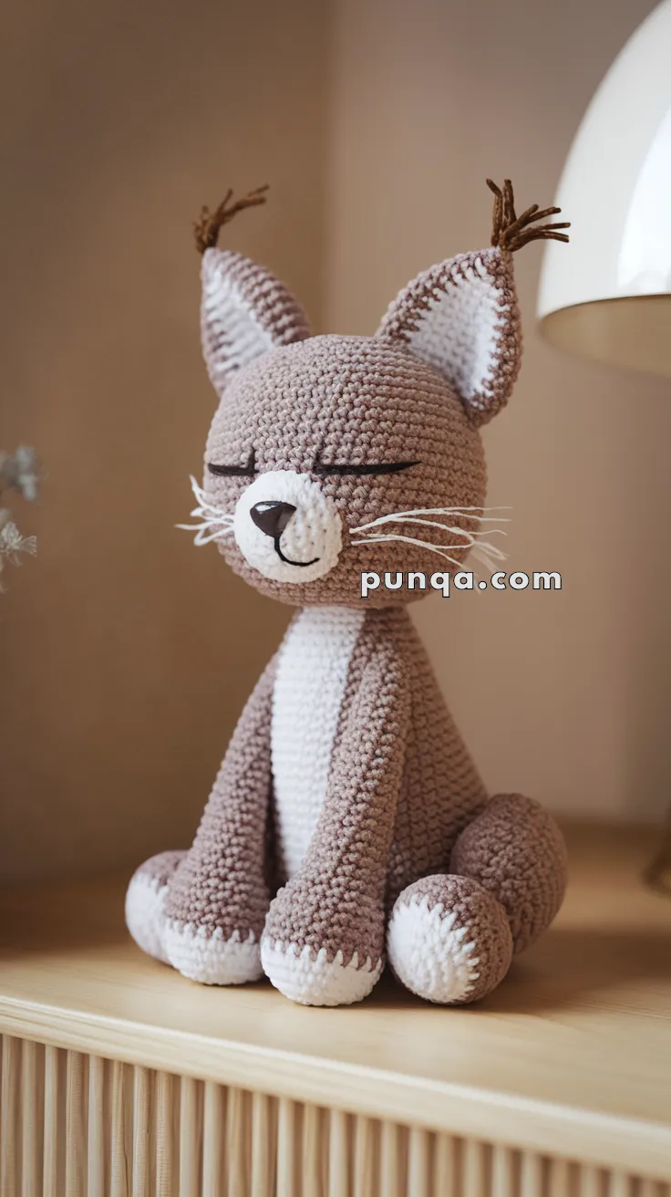 Amigurumi Lynx – FREE Crochet Pattern