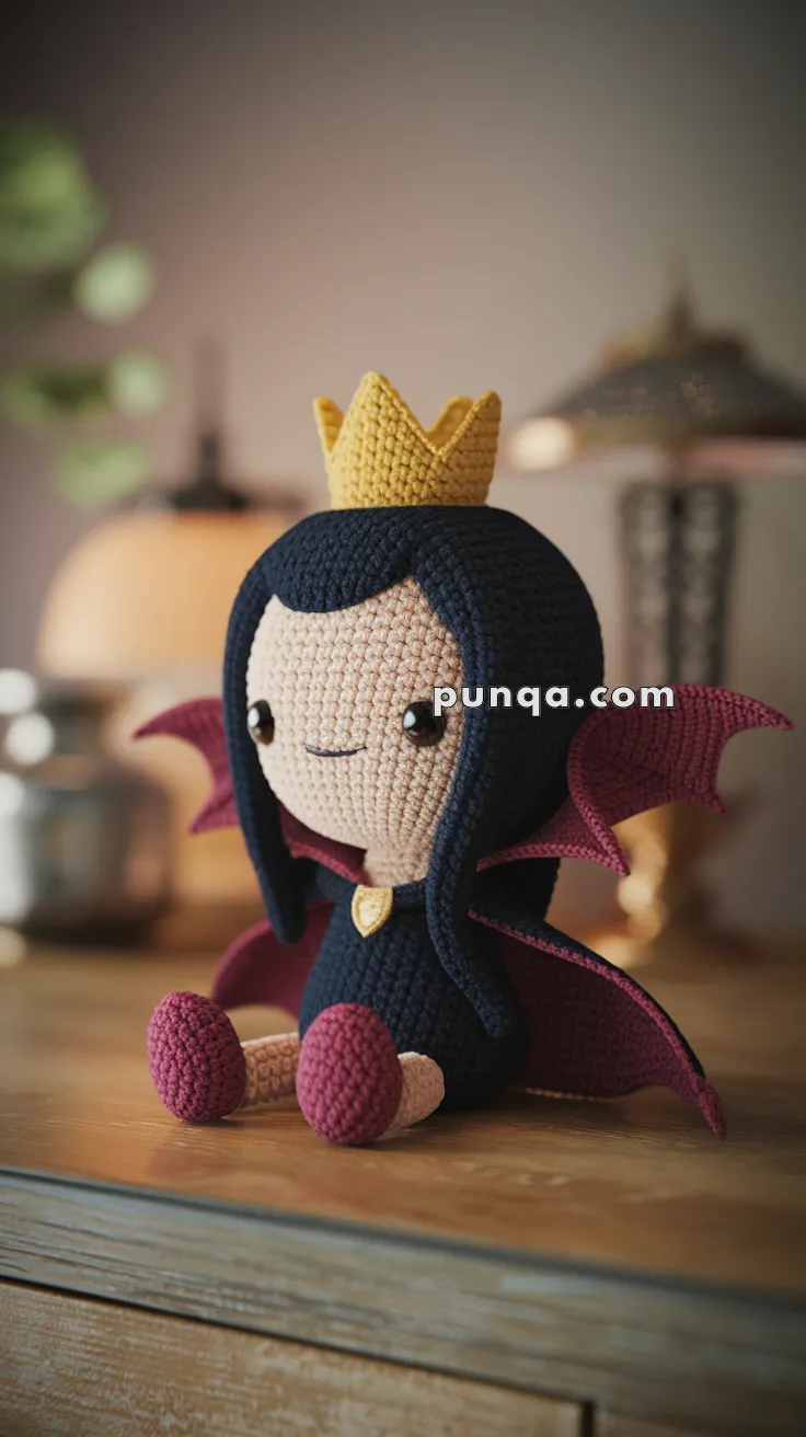 Amigurumi Marceline The Vampire Queen – FREE Crochet Pattern