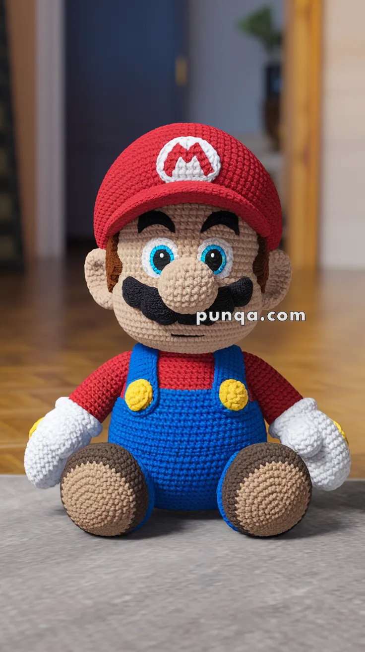 Amigurumi Mario – FREE Crochet Pattern