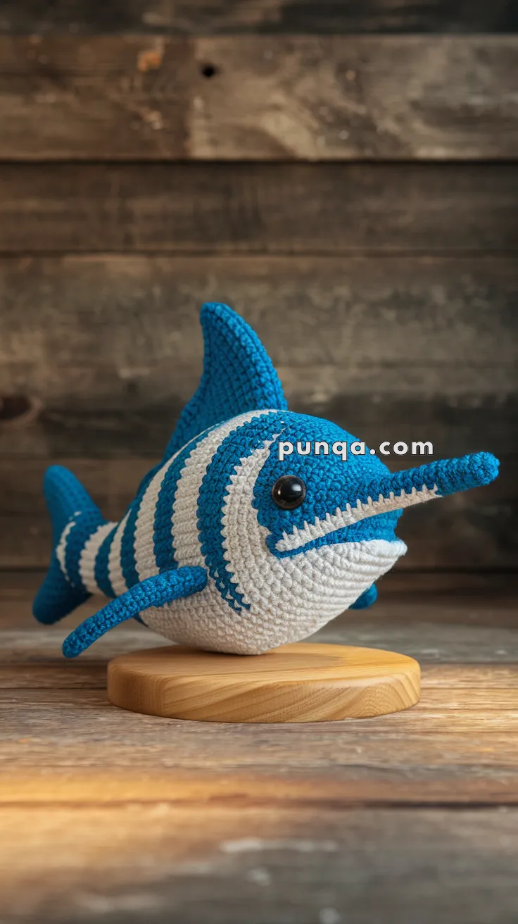 Amigurumi Marlin – FREE Crochet Pattern