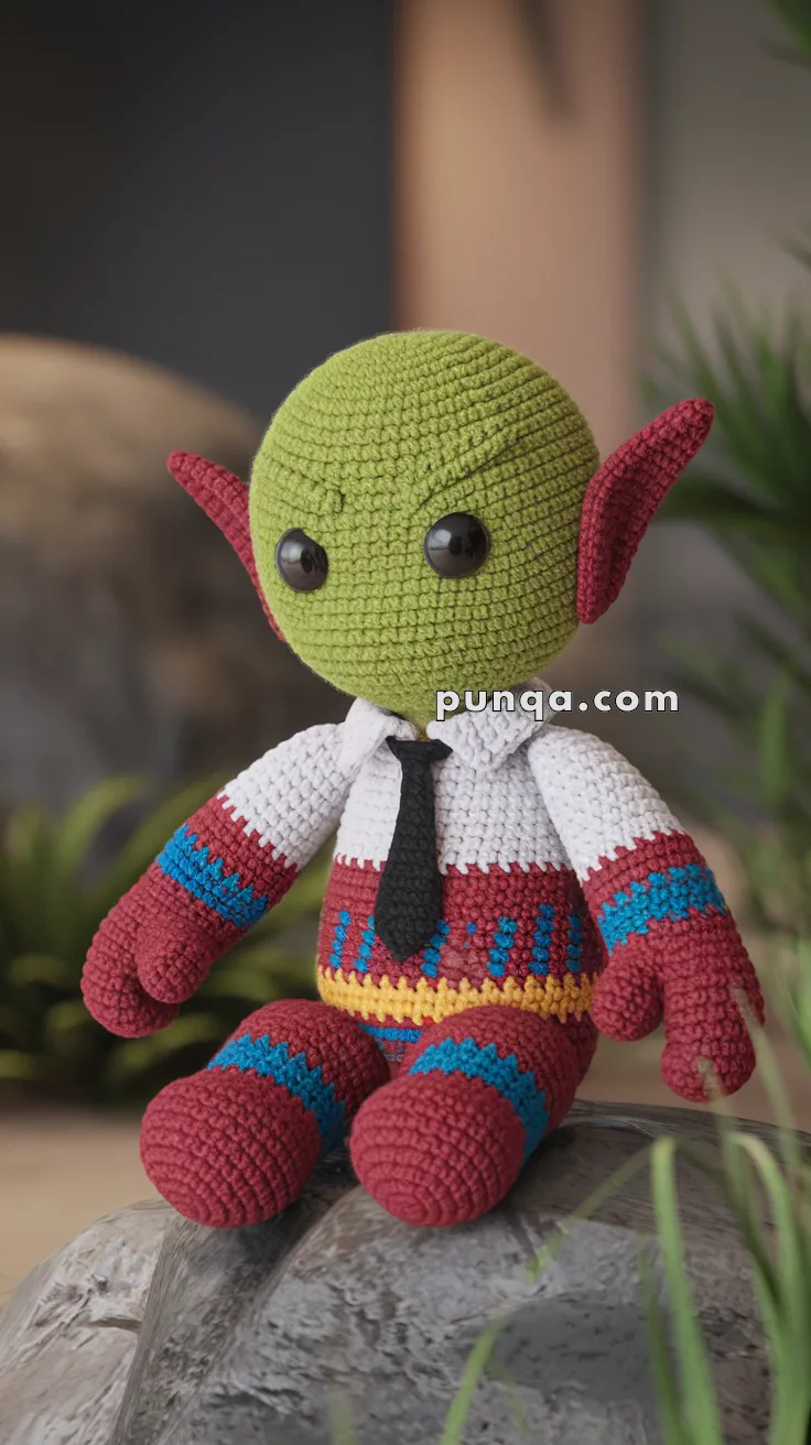Amigurumi Martian Manhunter – FREE Crochet Pattern