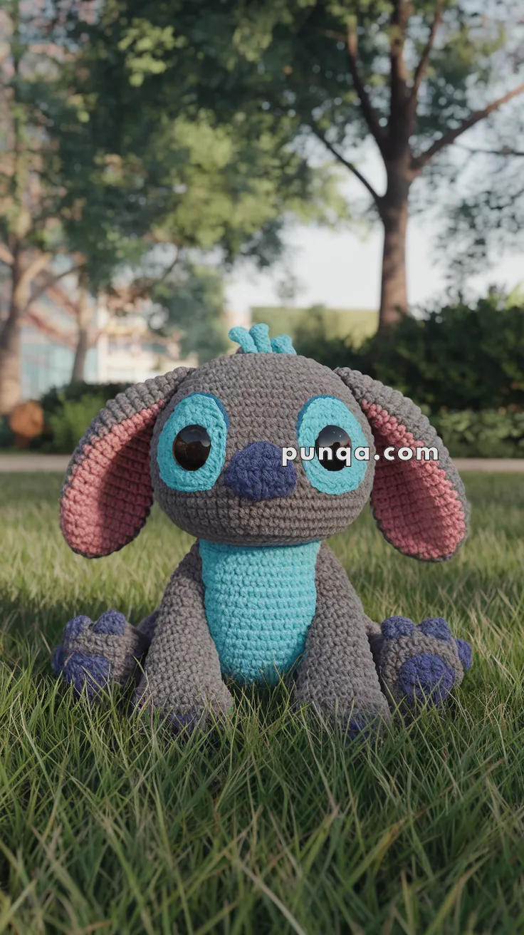 Amigurumi Maui the Alien Pup – FREE Crochet Pattern