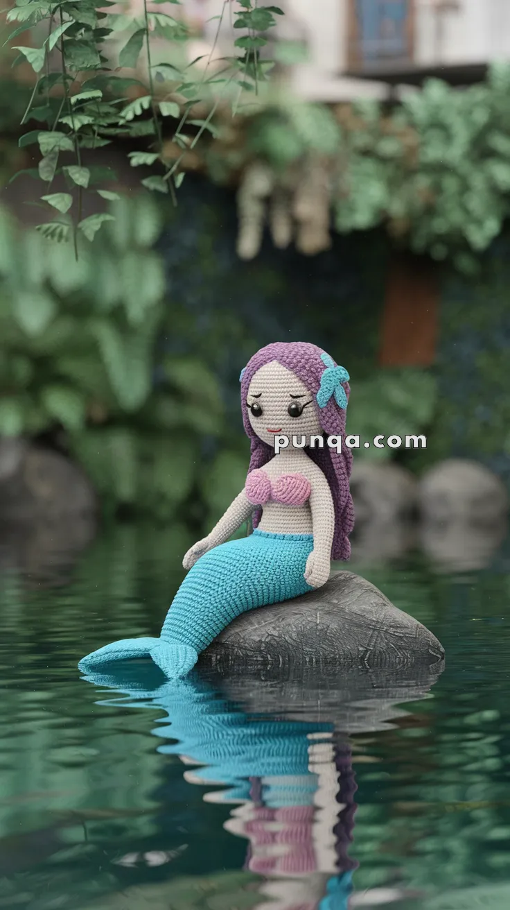 Amigurumi Mermaid – FREE Crochet Pattern