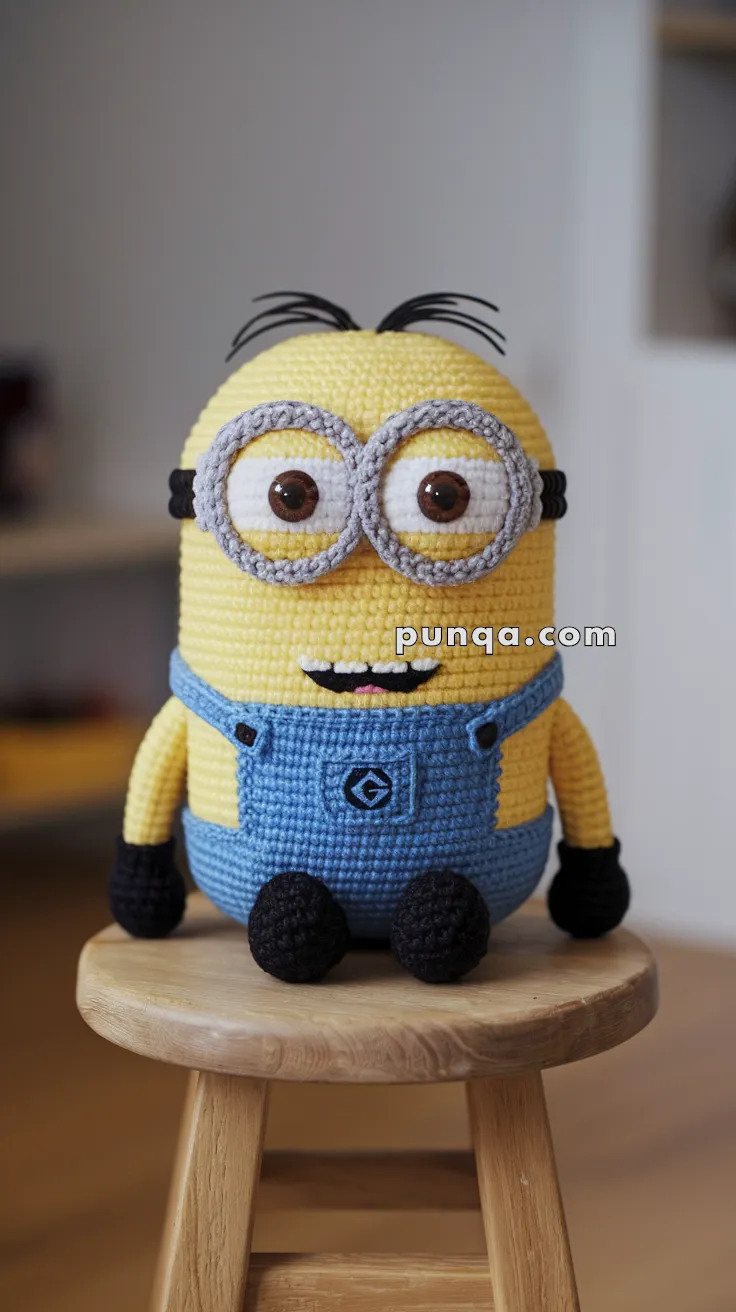 Amigurumi Minion – FREE Crochet Pattern