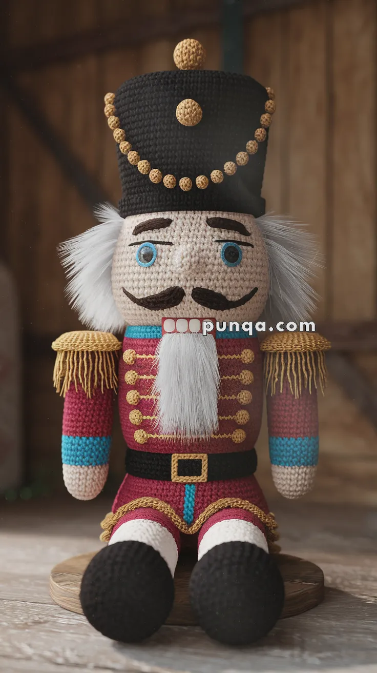 Amigurumi Nutcracker – FREE Crochet Pattern