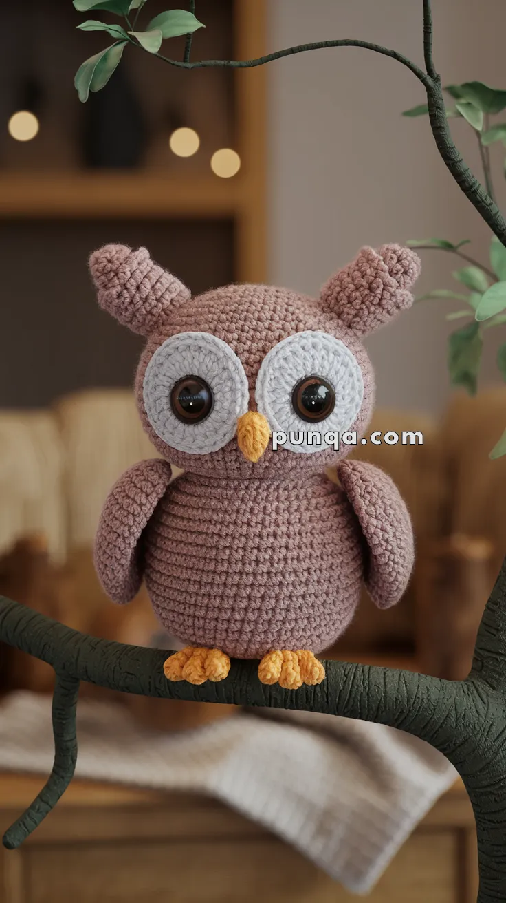 Amigurumi Whimsical Owl – FREE Crochet Pattern