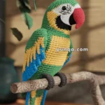 Amigurumi Parrot (Adult) – FREE Crochet Pattern