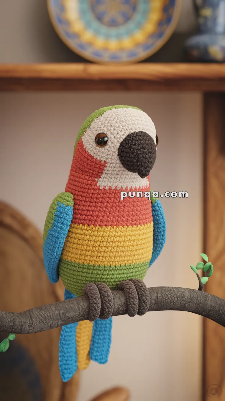 Amigurumi Parrotlet – FREE Crochet Pattern