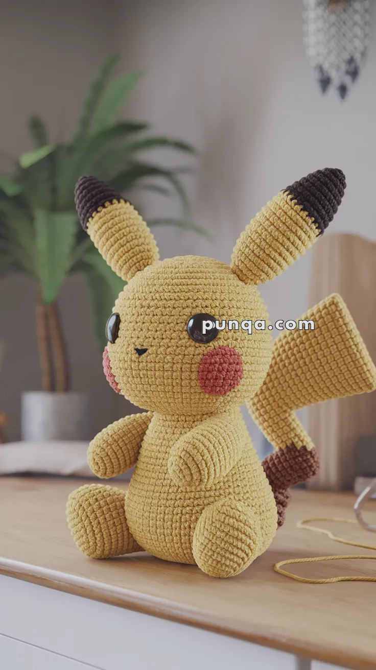 Amigurumi Pikachu – FREE Crochet Pattern