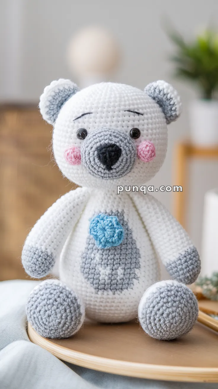 Amigurumi Polar Bear Baby – FREE Crochet Pattern