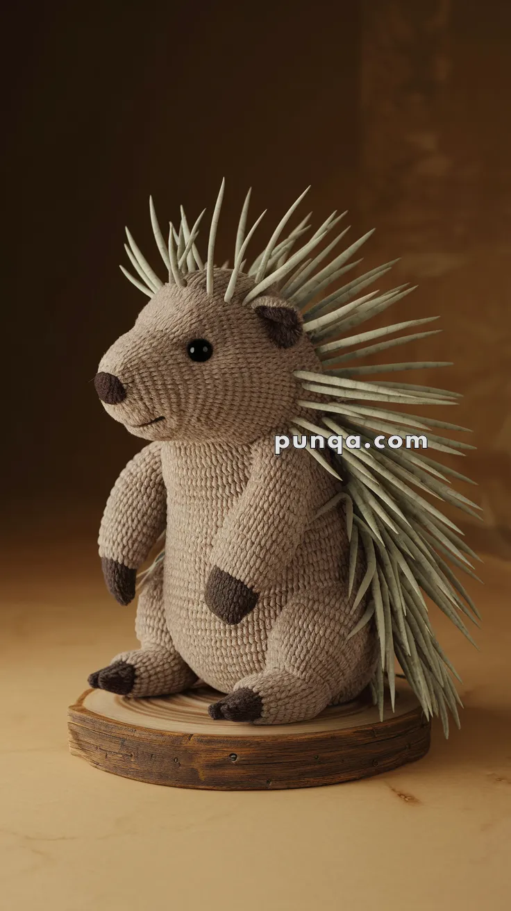 Amigurumi Porcupine Baby – FREE Crochet Pattern