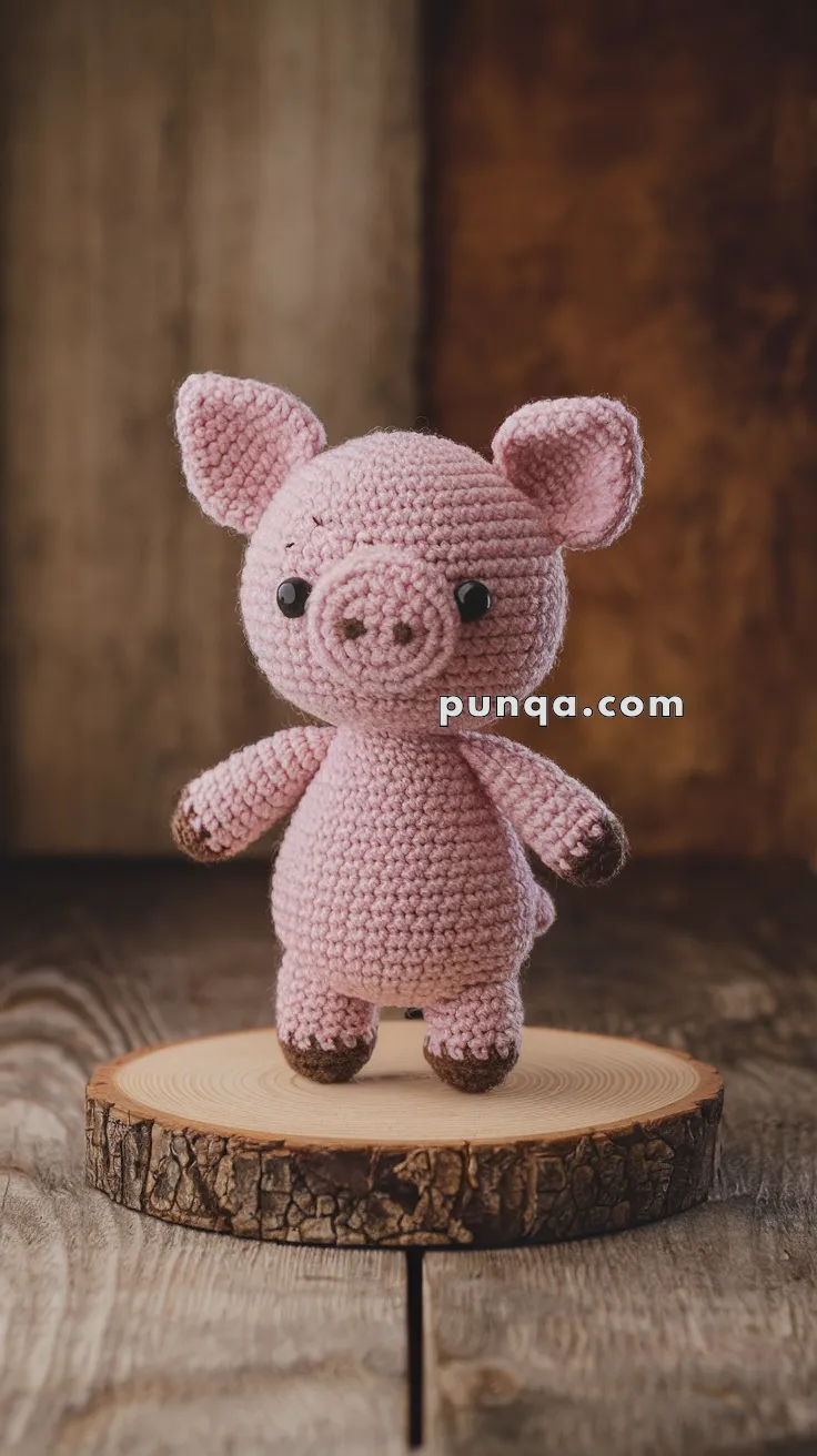 Amigurumi Porky Pig – FREE Crochet Pattern
