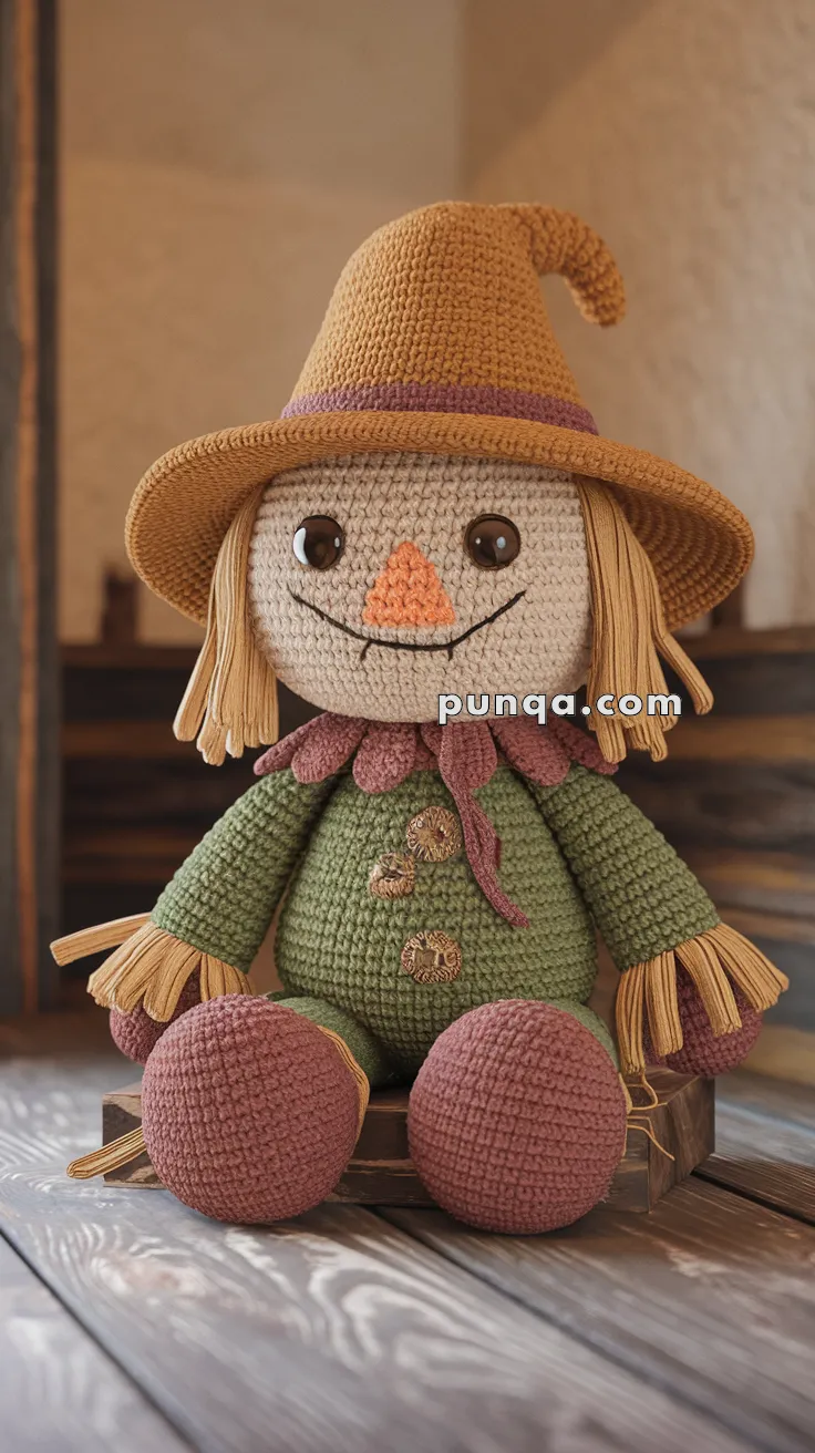 Amigurumi Scarecrow – FREE Crochet Pattern
