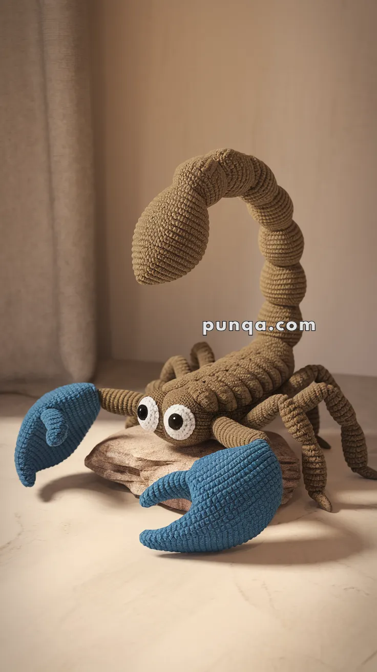 Amigurumi Scorpion – FREE Crochet Pattern